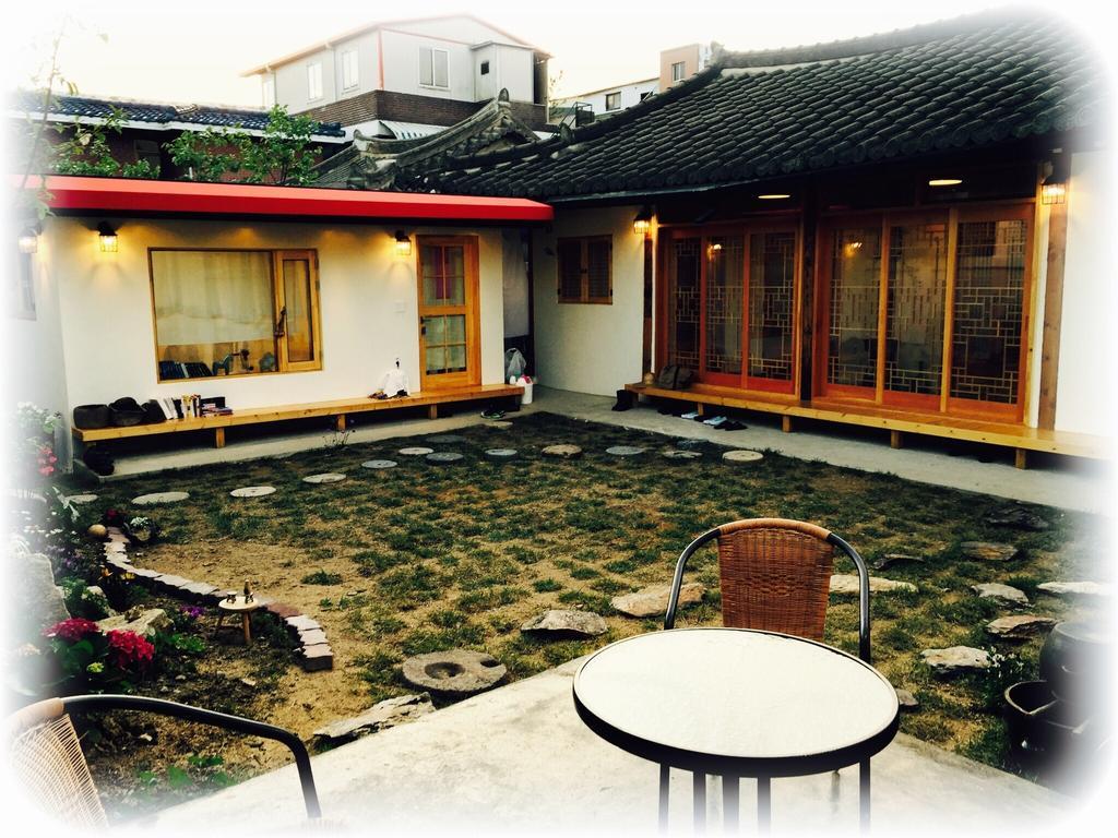 Jeonju Indigo Hanok Guesthouse Værelse billede
